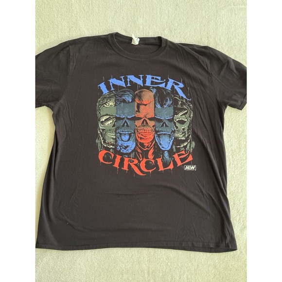 PRO Wrestling Crate Other - Inner‎ Circle AEW PWC Exclusive Shirt XL Chris Jericho Wrestling Faction Swag